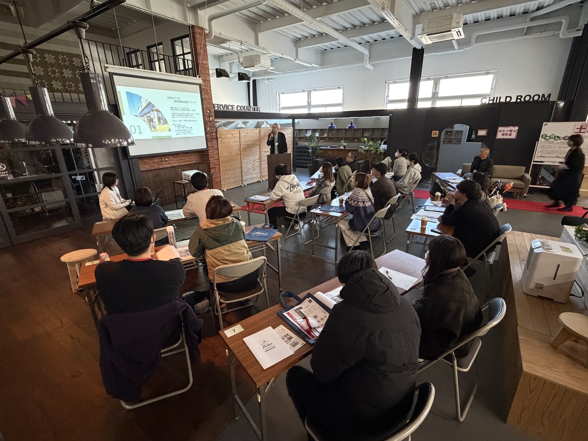 柴田建築企画さんによるプレゼンの様子