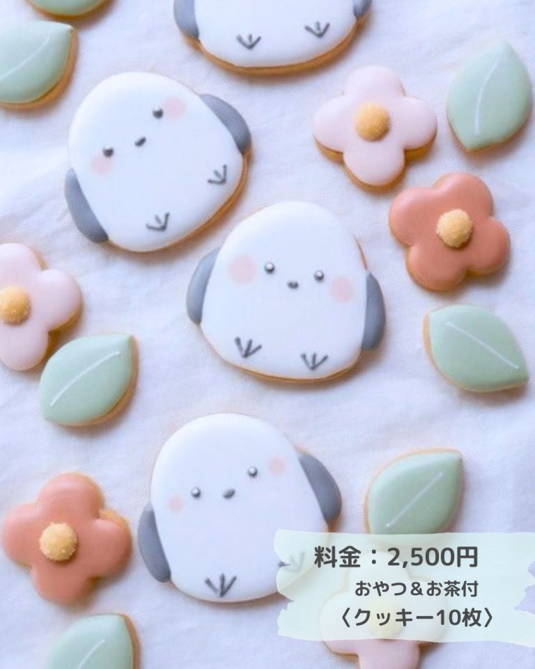 2026/11/7(土)アイシングクッキー ワークショップ